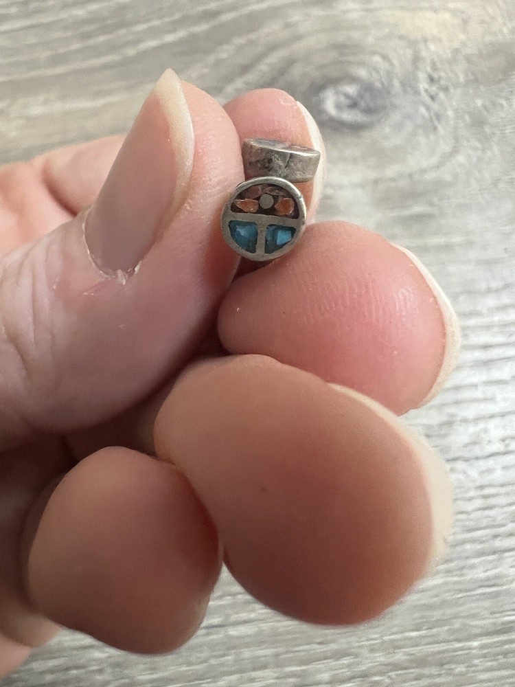 Vintage Native Earrings Pair Studs Bin 47