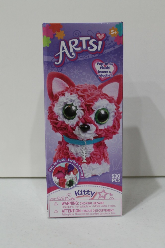 NIB Artsi plush craft--kitty