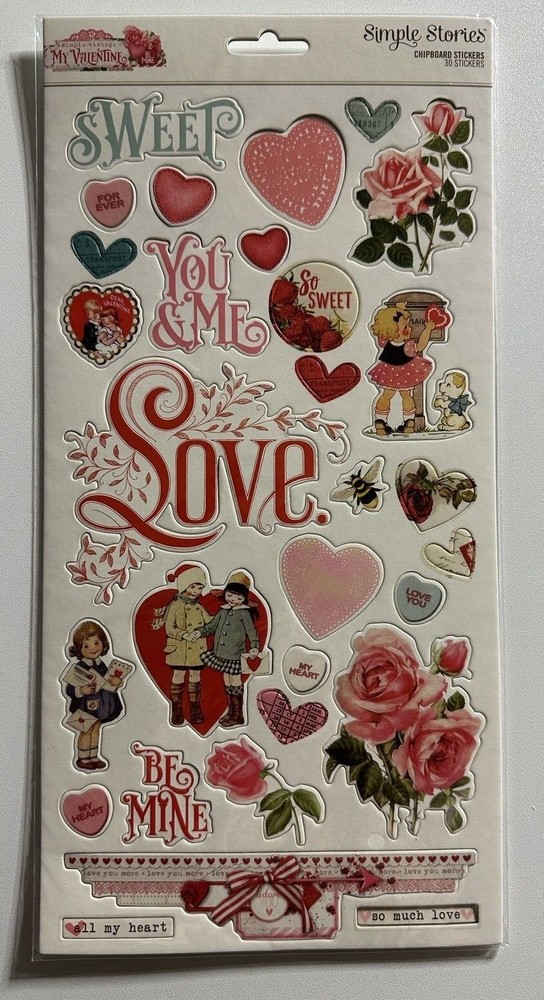 Simple Stories Chipboard Stickers-Multiple Variations-You Choose