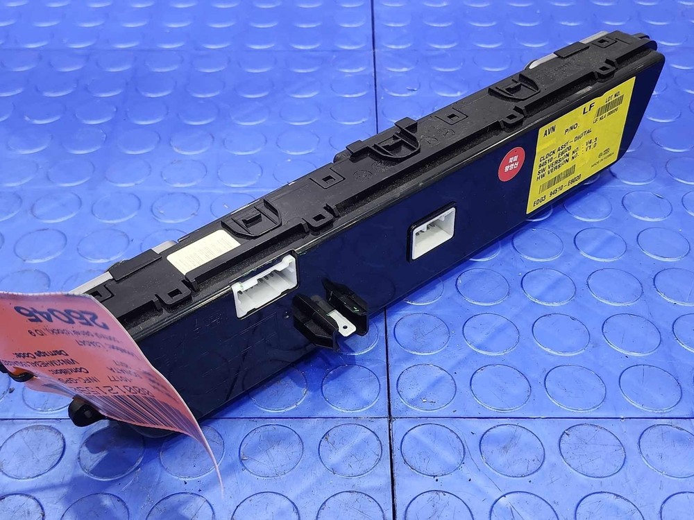 2016-2017 Hyundai Sonata Hybrid Clock Display Control Panel Assembly OEM