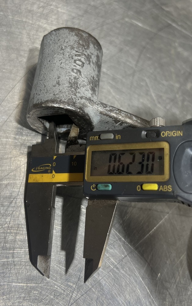 Vintage Williams No 6 cast iron milling machine handle