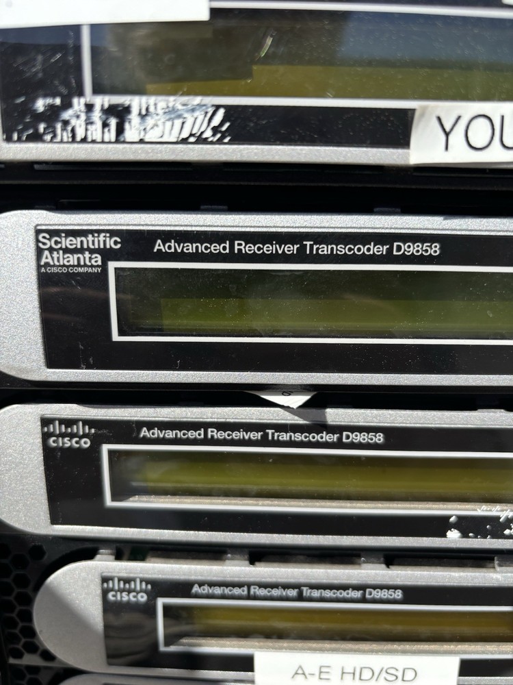 Cisco Scientific Atlanta D9858 Advanced Receiver Transcoder