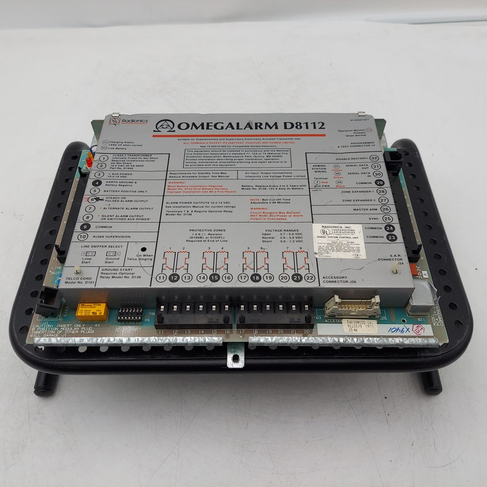 Radionics D8112 OMEGALARM Alarm Panel Communicator Control Board