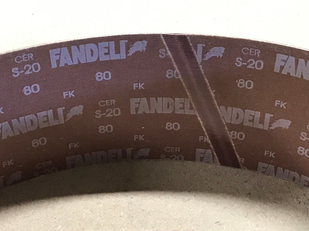 PREMIUM CERAMIC, Y-WEIGHT SANDING BELTS 6" X 48", 2 - PACK, 36-GRIT