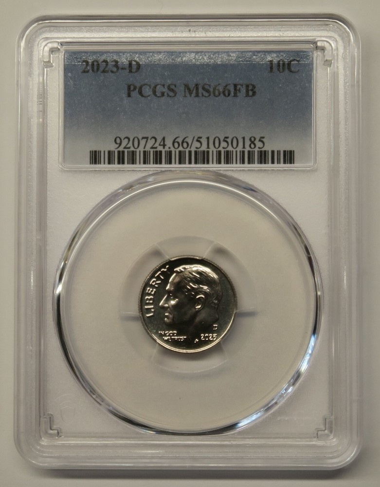 2023 D Roosevelt Dime PCGS MS66FB Free Shipping