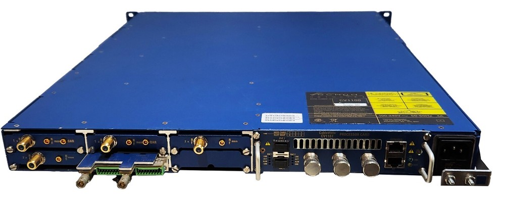 VECIMA CableVista CV1100 EDGE DECODER + CONTROL CARD CV1107 + 5x OUTPUT CARDS