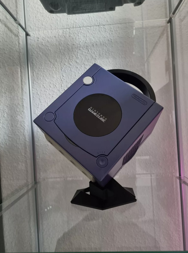 Console Display Corner Stand Dock System Holder for Nintendo Gamecube