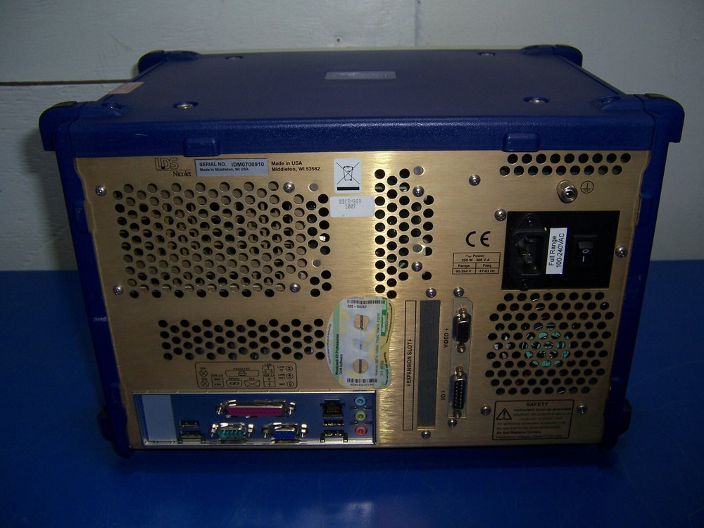 13109 nicolet sigma digital oscilloscope workstation