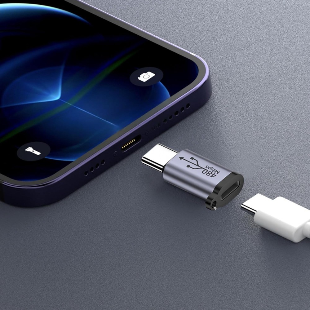 8Pack USB Adapter Kit with USB C Micro USB Mini USB Connectors for Fast Charging