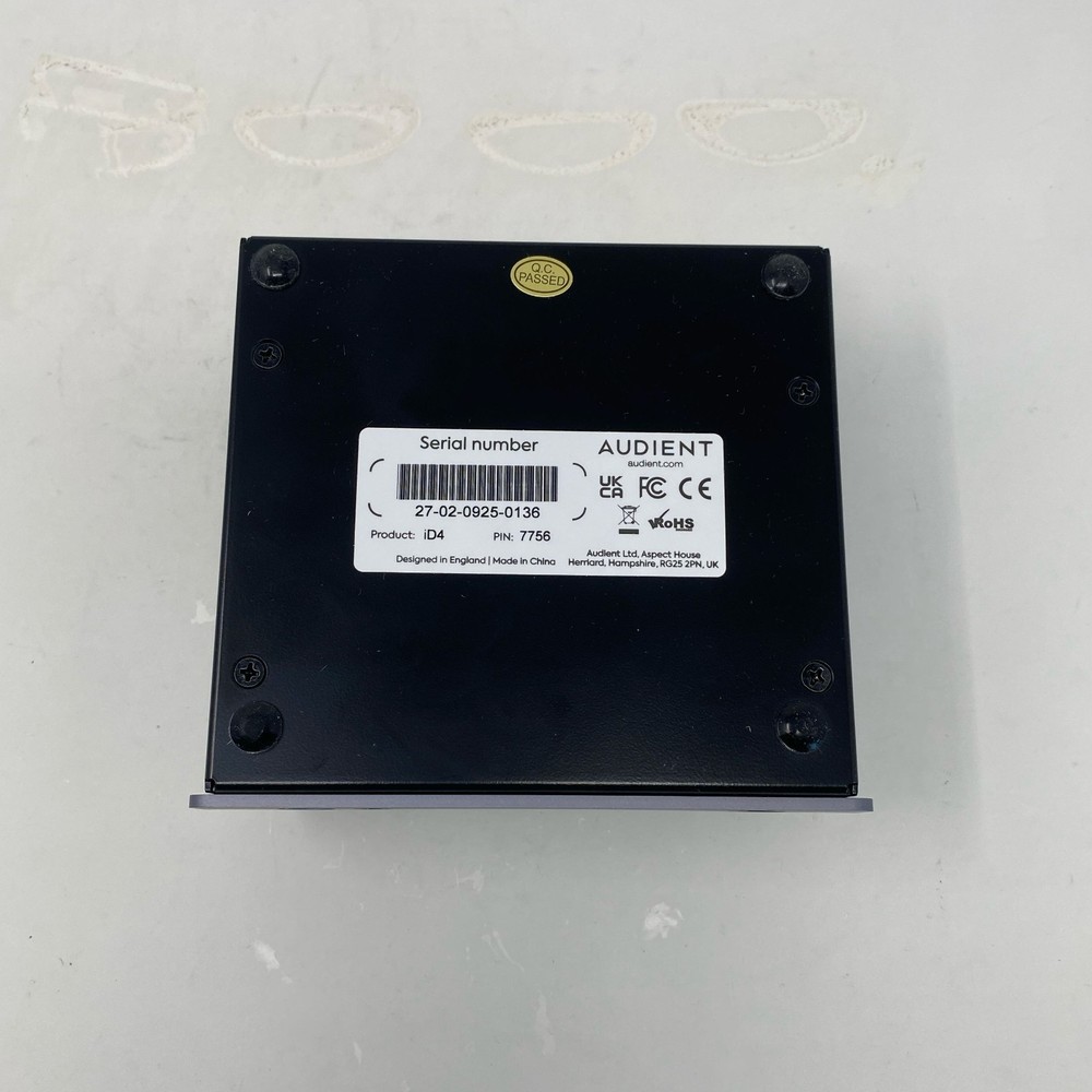 Audient iD4 MKII USB-C 2x2 Audio Interface - Black