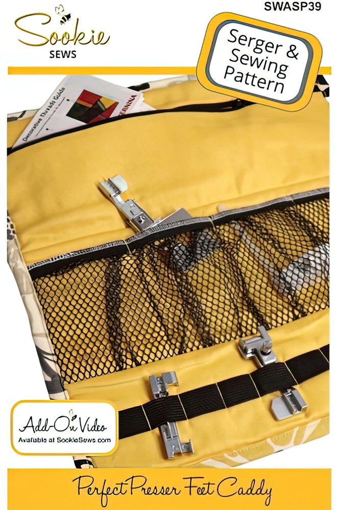 Perfect Presser Feet Caddy Pattern by Sue O'Very