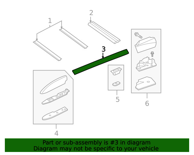 Genuine GM Side Rail 19120893