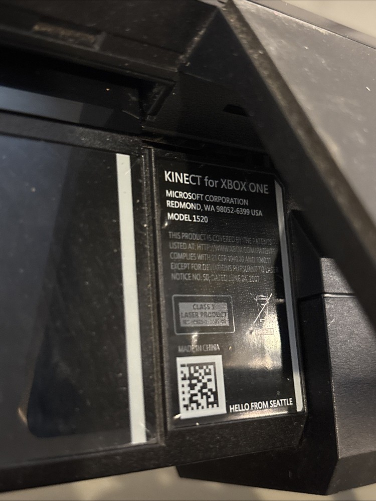 XBOX ONE S|X KINECT MOTION SENSOR CAMERA BAR 1520 Microsoft PREOWNED