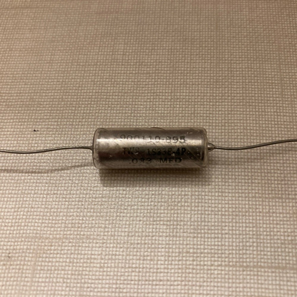 Capacitor .033mfd 100vdc 5% Cornell-Dubilier C-D Polypropylene TWS1S33E- 4P(5pc)