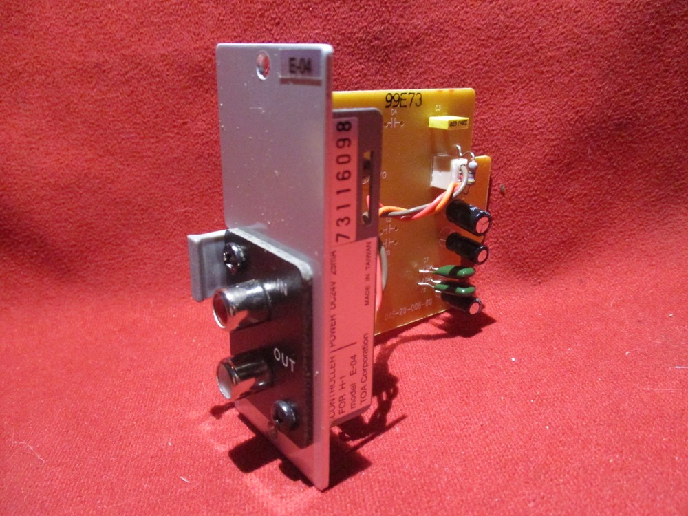 TOA E-04R EQ Processor Module RCA Female