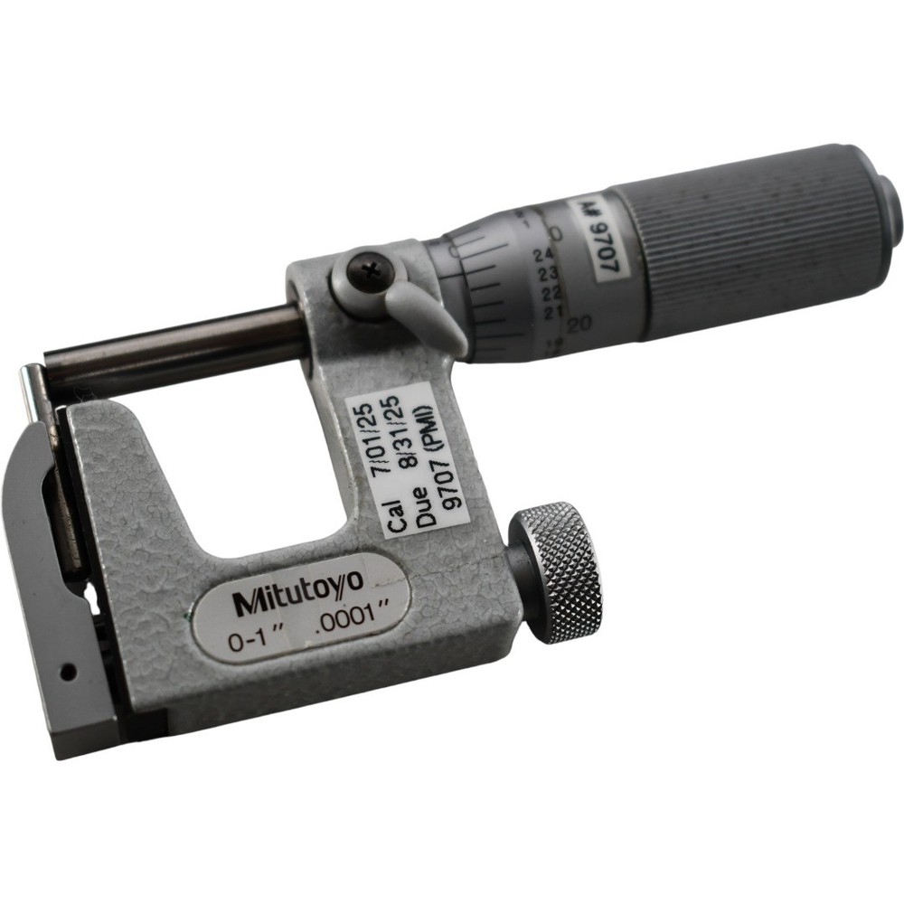 Mitutoyo 117-107 Interchangeable Anvil Micrometer
