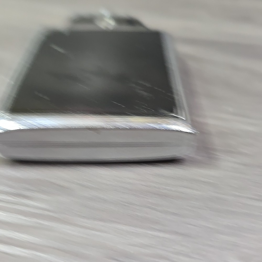 VINTAGE 1940s ART DECO RONSON MASTERCASE LIGHTER & CIGARETTE CASE BLACK Untested