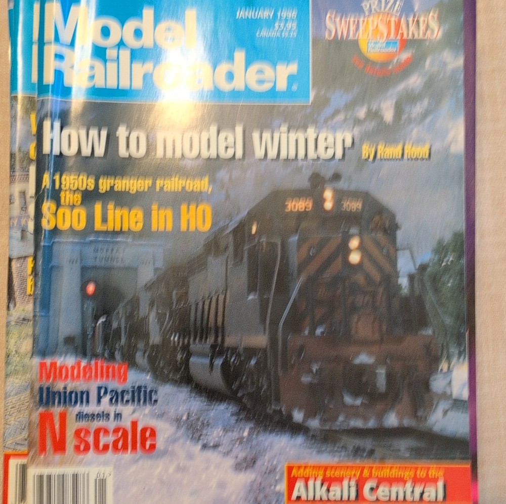 Model Railroader 1996 complete year all 12 issues