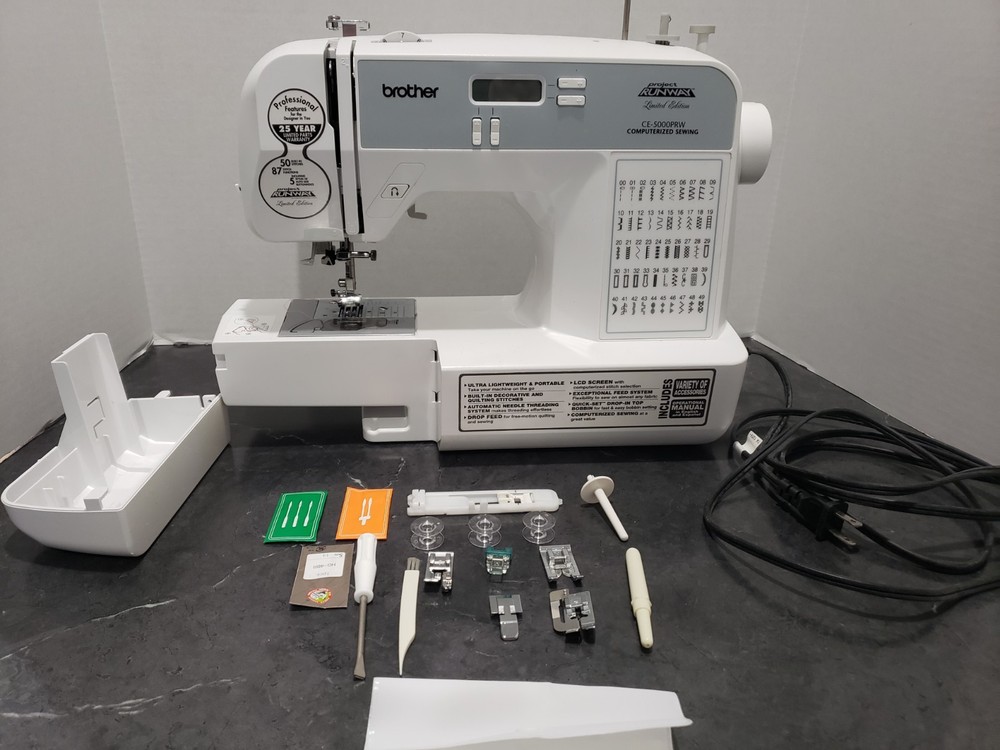 Brother Project Runway Limited Edition CE-5000 PRW Computerized Sewing Machine