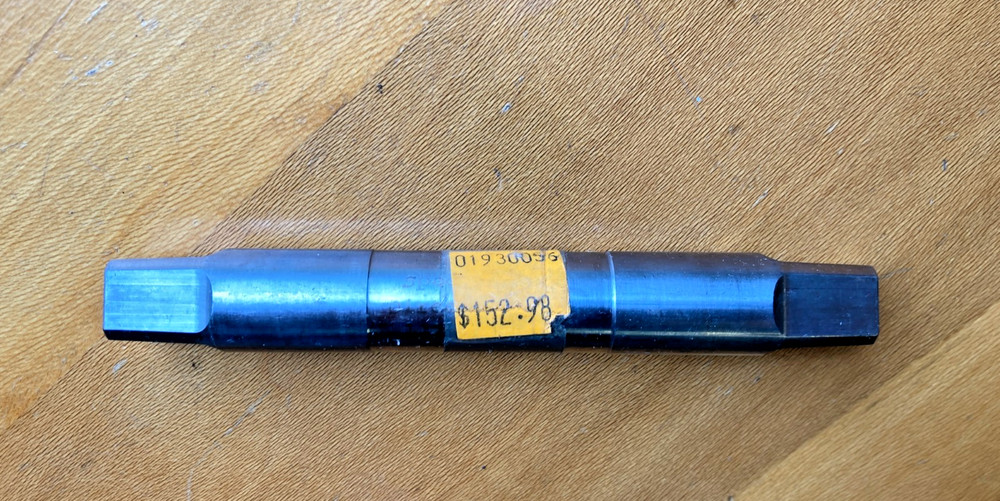 NOS Specialized Direct Drive Titanium Bottom Bracket Spindle 122mm 6al 4v
