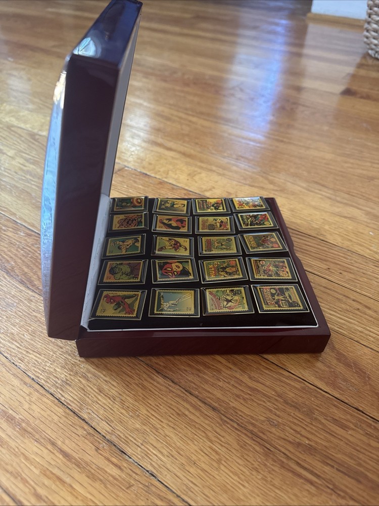 Marvel Comics Limited Edition Stamp Pin Collection 1/200