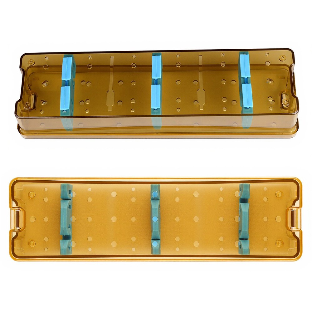 PPSU Endoscope Instruments Sterilization Tray Autoclave Case Sterilization Box S