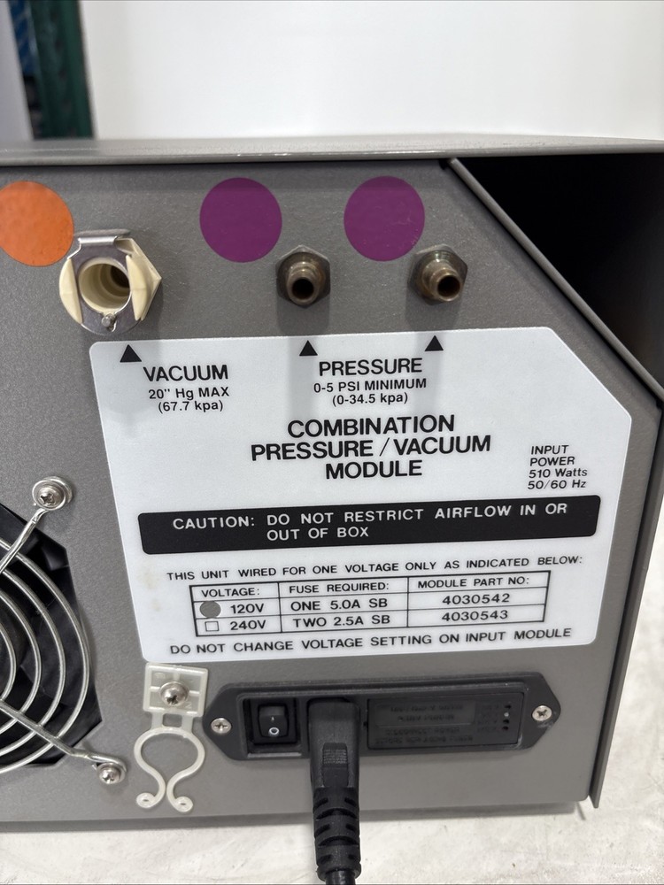 BIO TEK Instruments 4030542 Combination Pressure Vacuum Module