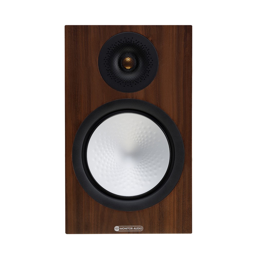 Monitor Audio Silver 100 7G Bookshelf Stereo Speakers (Pair) Walnut