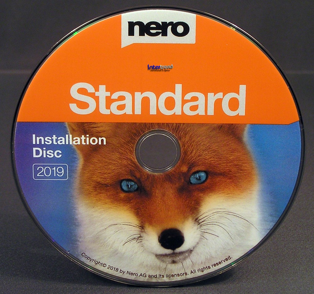 Nero Standard 2019 Full Version Box + CD Multimedia 4in1 Burning Software Original Packaging NEW