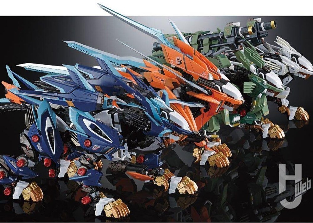 Zoids CHOGOKIN CHANGING ARMOR set