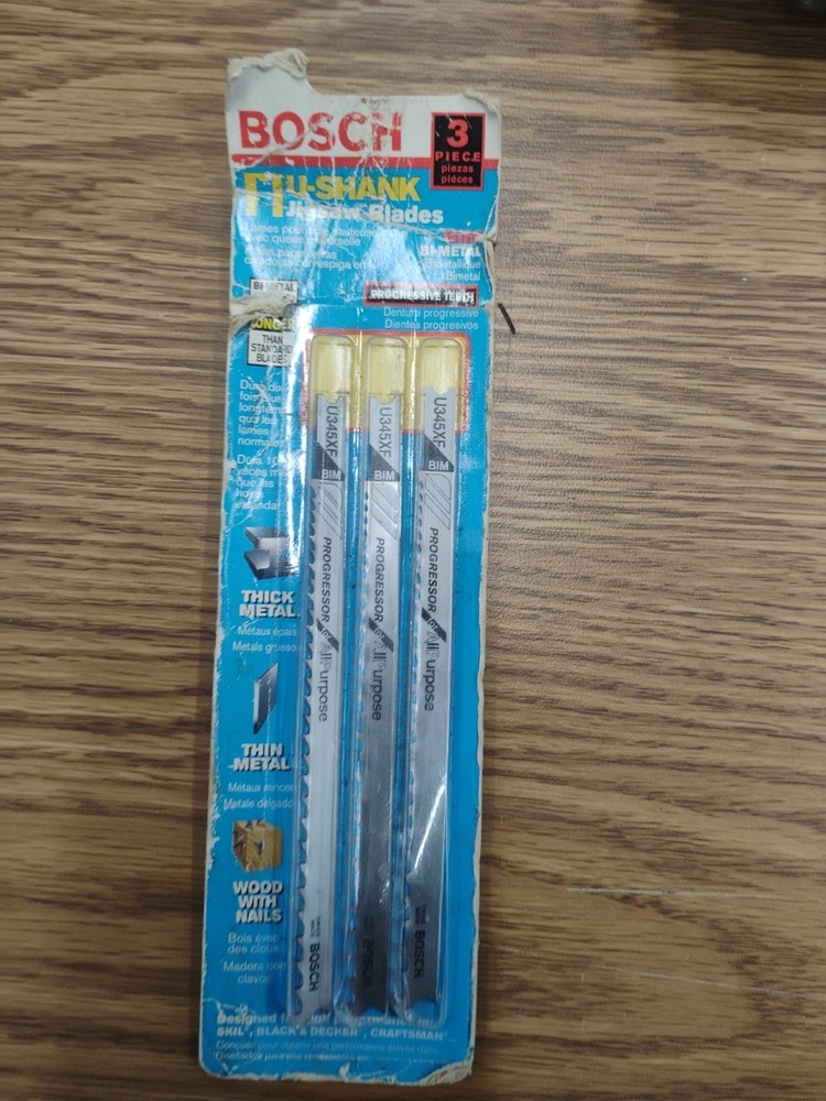 Bosch U-Shank Jigsaw Blades
