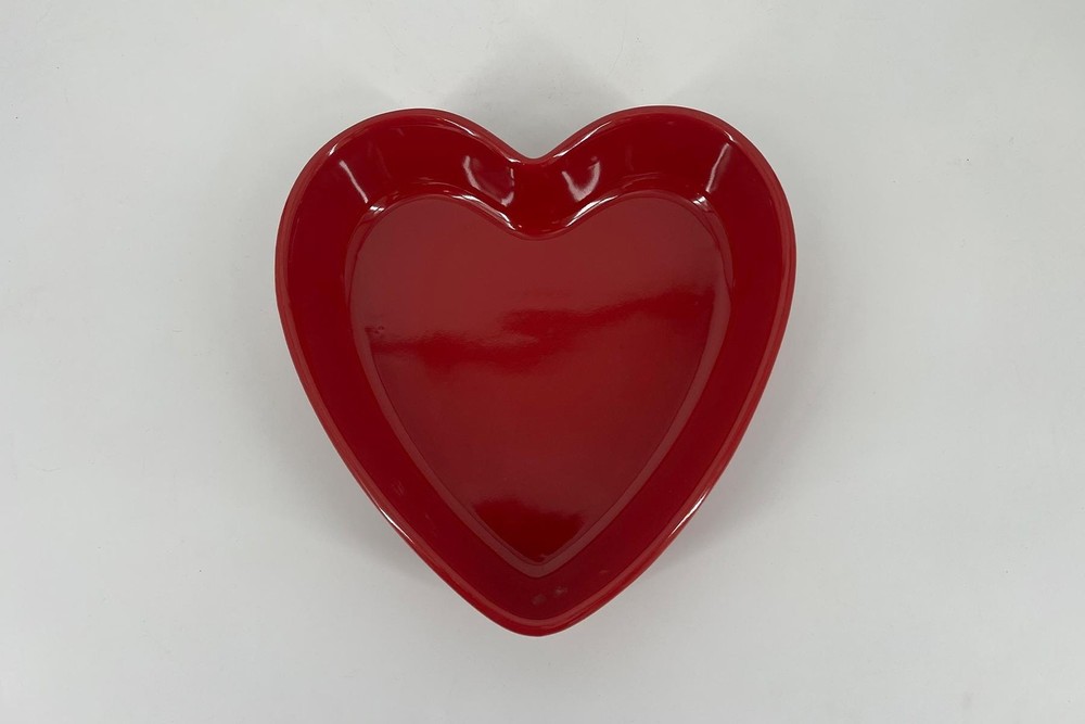 Heart-Shaped Baking Glass