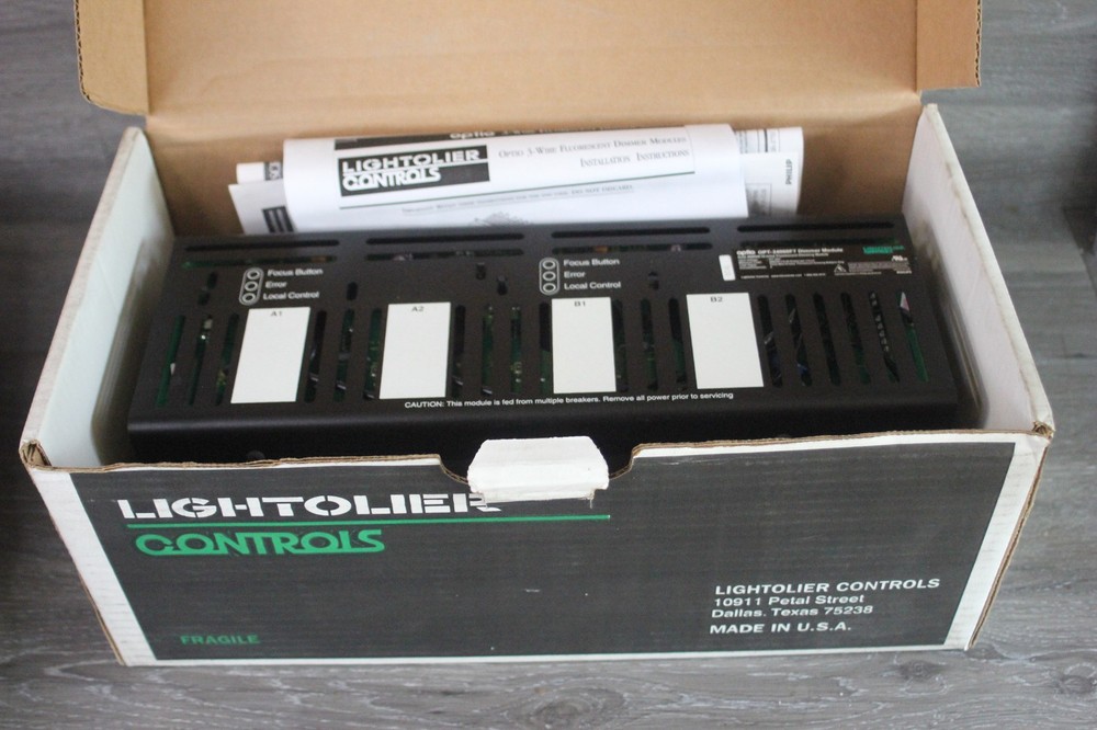 Lightolier Controls OPT24000F7 Optio Dimmer Module New Open Box
