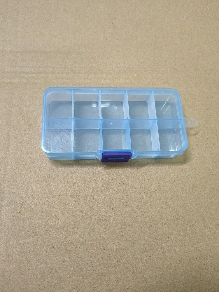4pc Mini Portable Multi-Compartment Pill Box, Small Pill Case For Outdoor