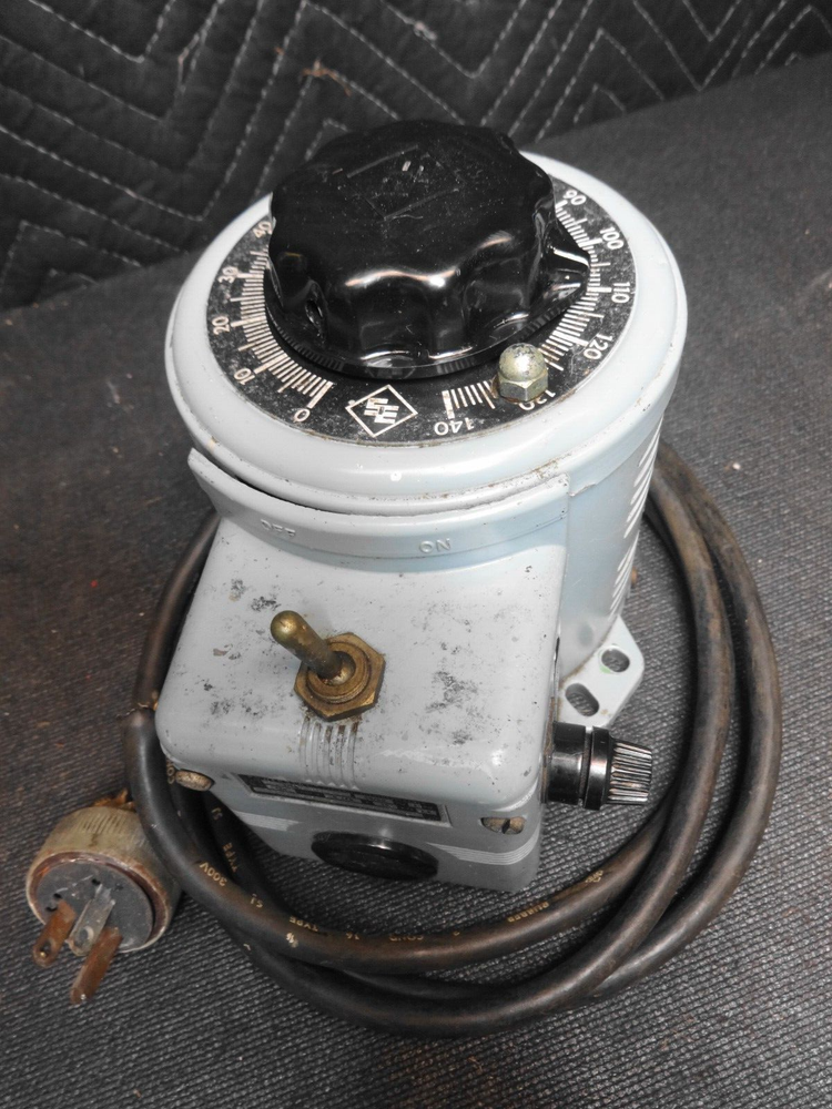 Superior Powerstat 116B Variac Variable Autotransformer