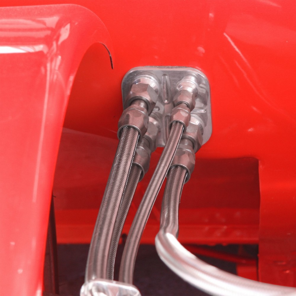 Direct Connect Ac Bulkhead with Jam Nut -6 An