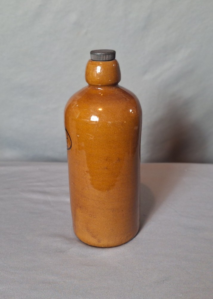 Vintage DBC Stoneware Bottle - Famous For Value