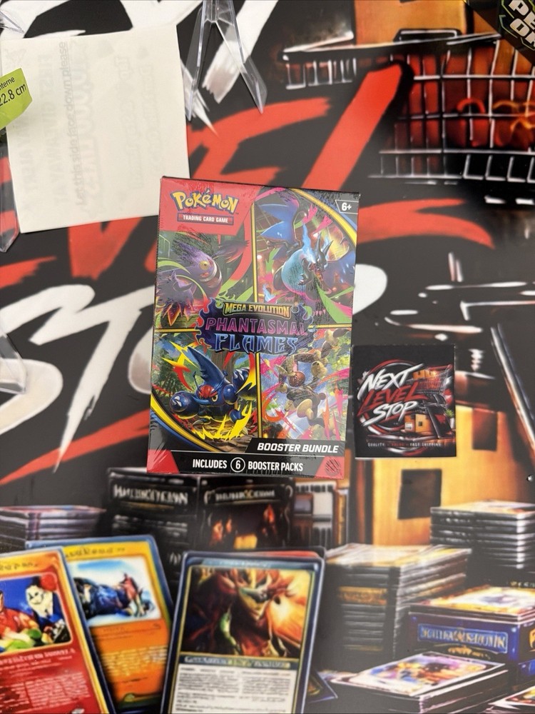 Pokémon Mega Evolution Phantasmal Flames Booster Bundle