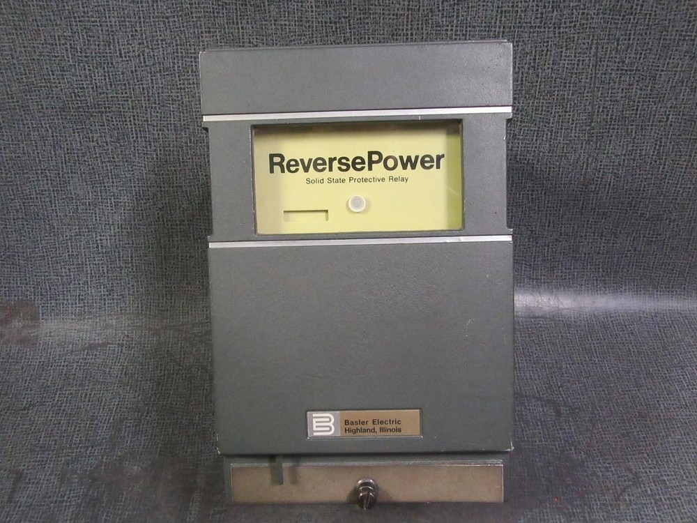 BASLER ELECTRIC PRP110 REVERSE POWER SOLID STATE PROTECTIVE RELAY 9055600100