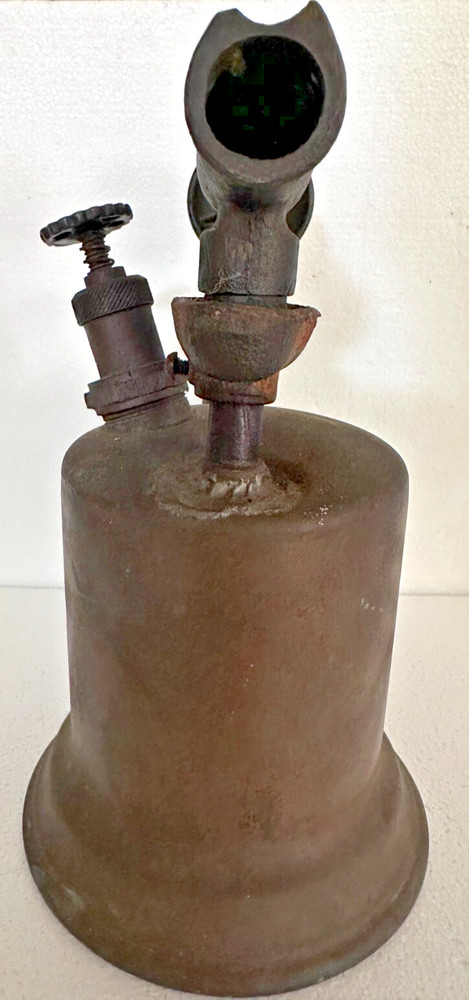 Vintage Brass Welding Blow Torch Untested