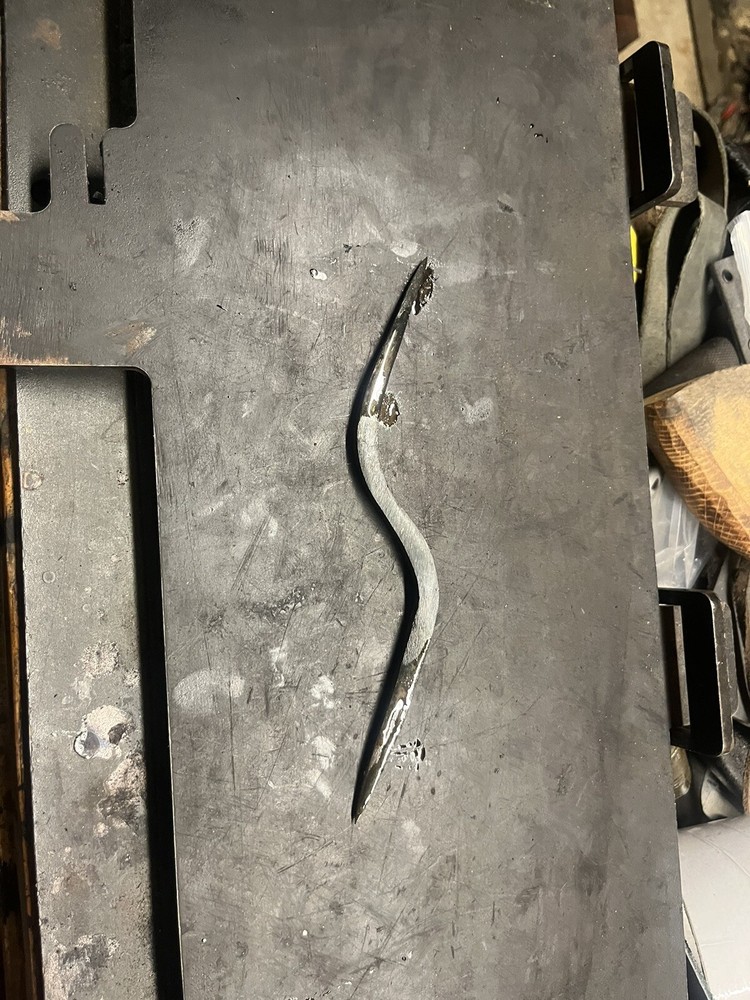 Crook Awl Bushcraft tool WITH SHEATH