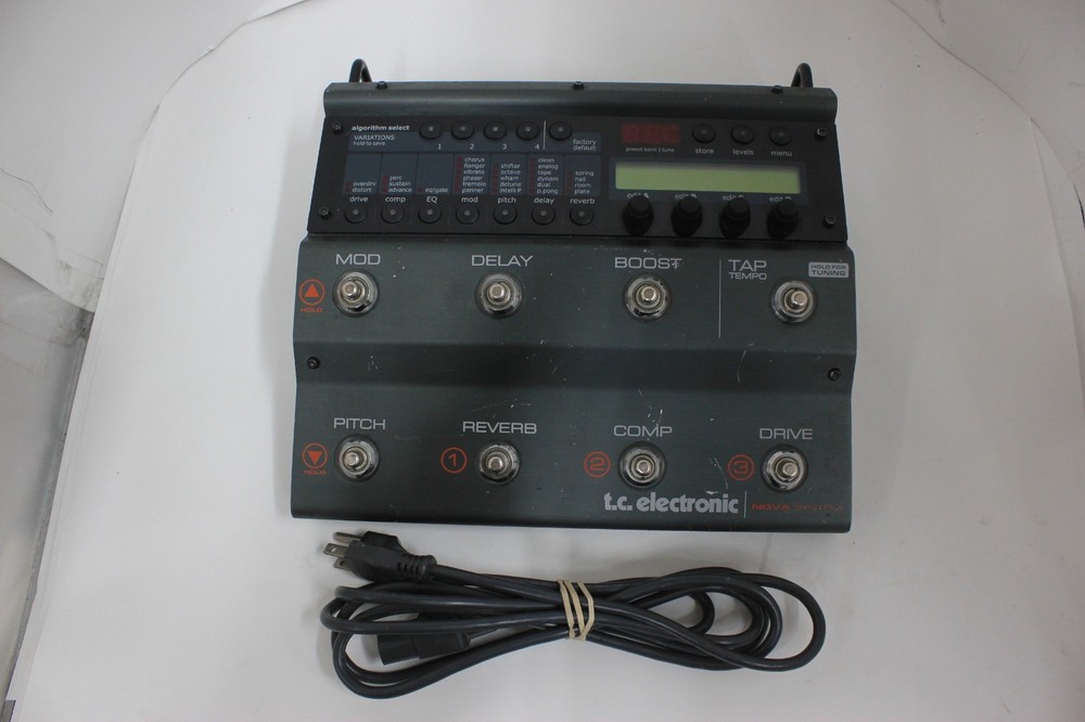 TC Electronics Nova System Multi Effects Pedal Processor
