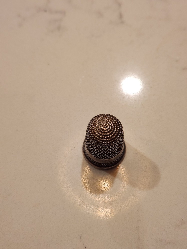 #9 Sterling Silver Sewing Thimble