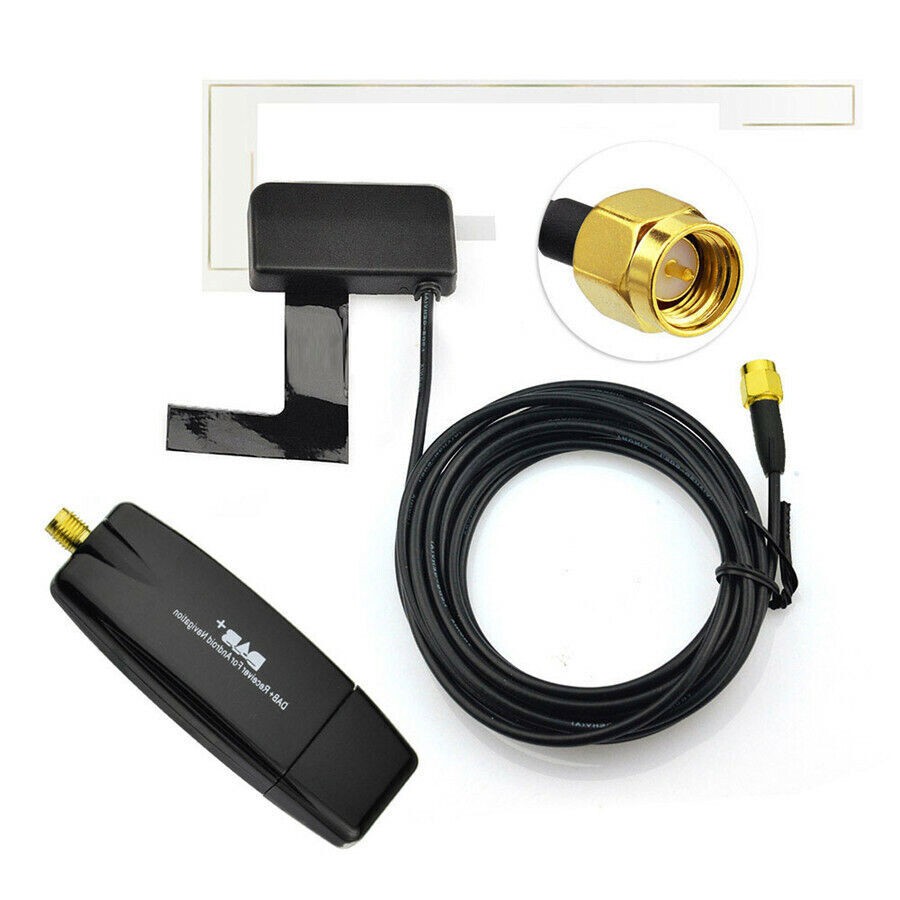 DAB+ Digital Radio Receiver Box for Android Navigation Head Unit Car DVD Player