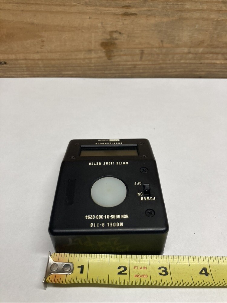 White Light Meter 9-118 Arga Controls