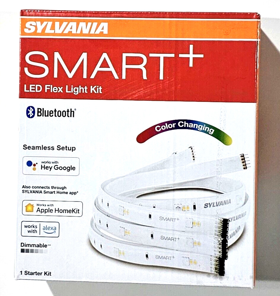 Sylvania Smart LED Flex Light Kit Color Changing Dimmable Starter Kit Power