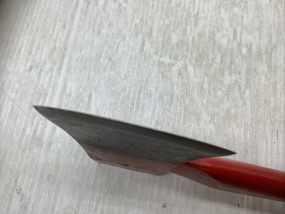 vintage Collins "connie" pattern axe red