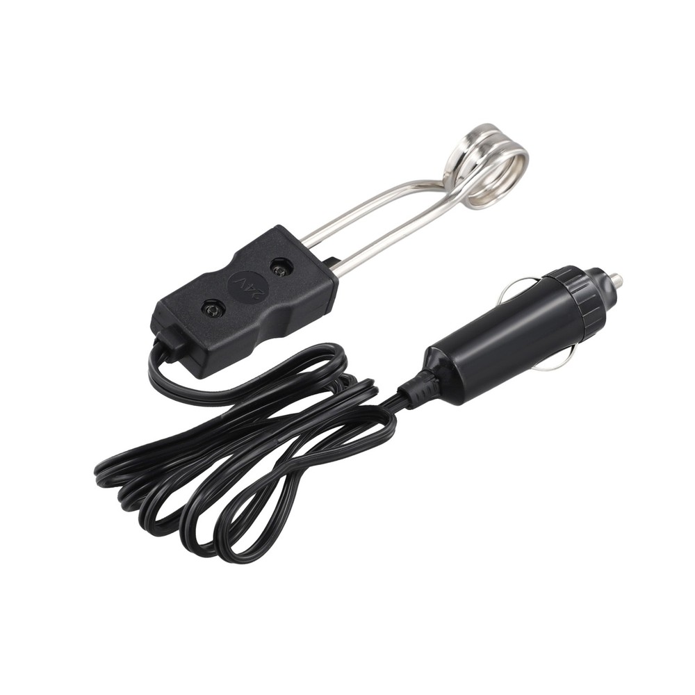 Portable 24V Electric Car Boiled Immersion Water Heater Traveling Camping3991