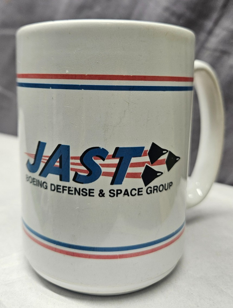JAST ; JOINT ADVANCED STRIKE TECHNOLOGY PROGRAM BOEING DEFENSE & SPACE GROUP MUG