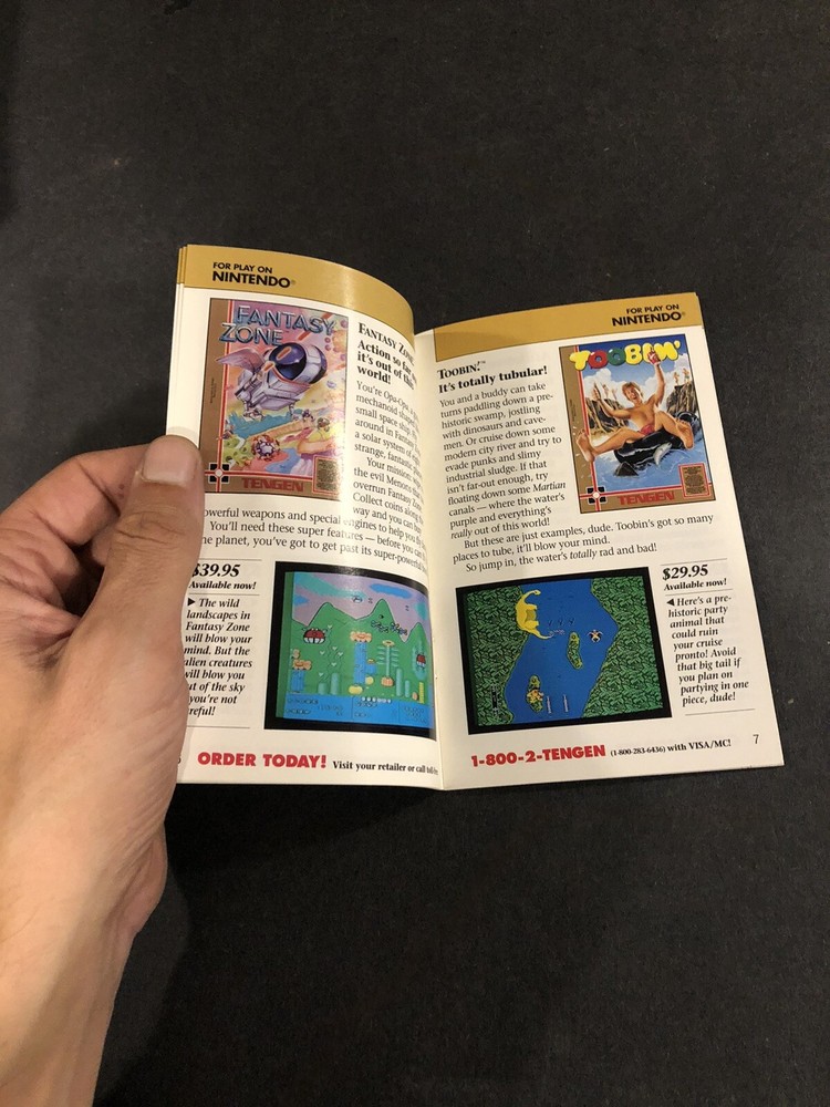 Tengen mailer Insert Catalog